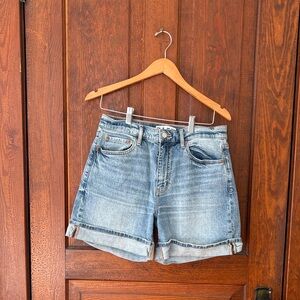 Daze Casual Blue Denim Jean Shorts for Women Size 28